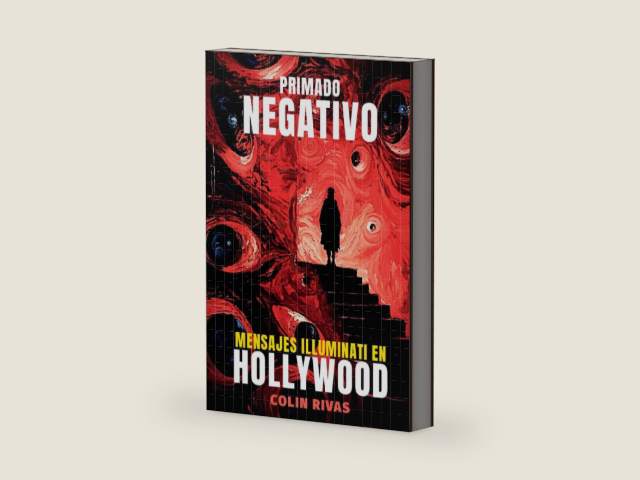 PRIMADO NEGATIVO: MENSAJES ILLUMINATI EN HOLLYWOOD by COLIN RIVAS | barcode:9798276346212 | source:'9798276346212-right-three-quarter.jpg