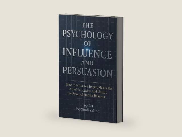 THE PSYCHOLOGY OF INFLUENCE AND PERSUASION: How to Influence People, Master the Art of Persuasion, and Unlock the Power of Human Behavior by Top Pot | barcode:9798276924953 | source:'9798276924953-right-three-quarter.jpg