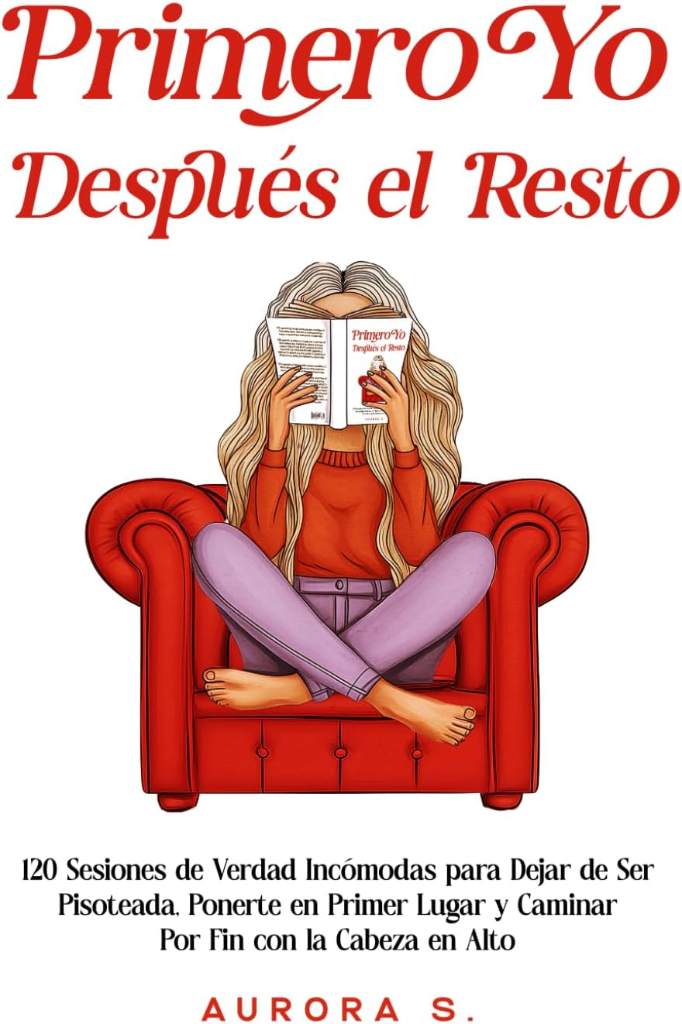 Primero Yo, Después el Resto: 120 Sesiones de Verdad Incómodas para Dejar de Ser Pisoteada, Ponerte en Primer Lugar y Caminar Por Fin con la Cabeza en Alto (Spanish Edition) by Aurora S. | barcode:9798278385349 | source:'9798278385349.jpg