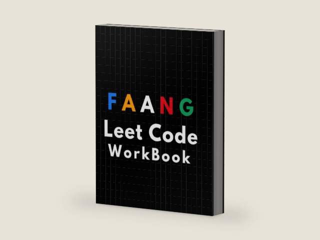FAANG Interview Workbook: DSA Practice Book (120 Pages of Challenges and Solutions): Leetcode-style challenges with space to plan, code, and reflect — built for serious interview prep. by Code Master Hussain | barcode:9798280965805 | source:'9798280965805-right-three-quarter.jpg