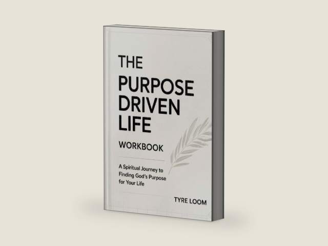 The Purpose Driven Life Workbook: A Spiritual Journey to Finding God's Purpose for Your Life by Tyre Loom | barcode:9798284743232 | source:'9798284743232-right-three-quarter.jpg