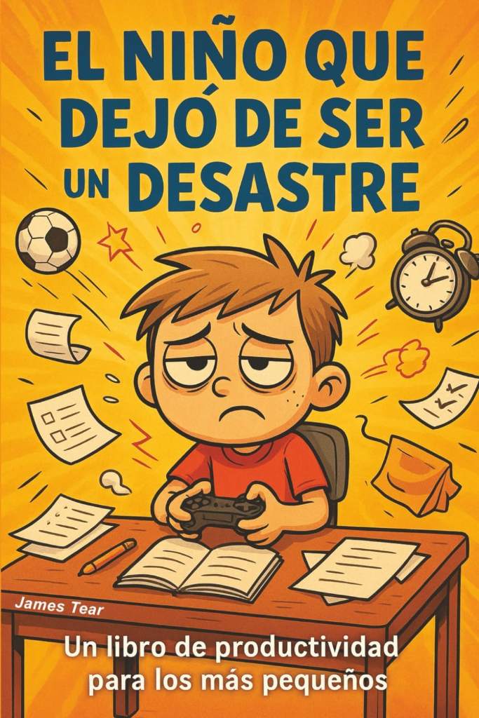 El Niño que Dejó de Ser un Desastre: Un libro de productividad para los más pequeños (Spanish Edition) by James Tear | barcode:9798290545691 | source:'9798290545691.jpg