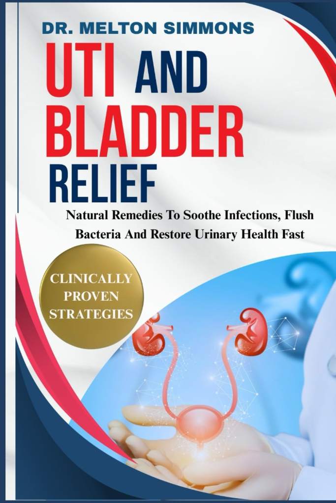 UTI And Bladder Relief: Natural Remedies To Soothe Infections, Flush Bacteria And Restore Urinary Health Fast by DR. MELTON SIMMONS | barcode:9798292294955 | source:'9798292294955.jpg