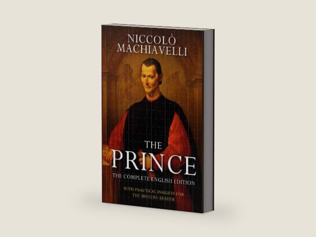 The Prince – Niccolò Machiavelli (Annotated): The Complete English Edition. With Practical Insights For the Modern Reader by Niccolò Machiavelli | barcode:9798292878322 | source:'9798292878322-right-three-quarter.jpg