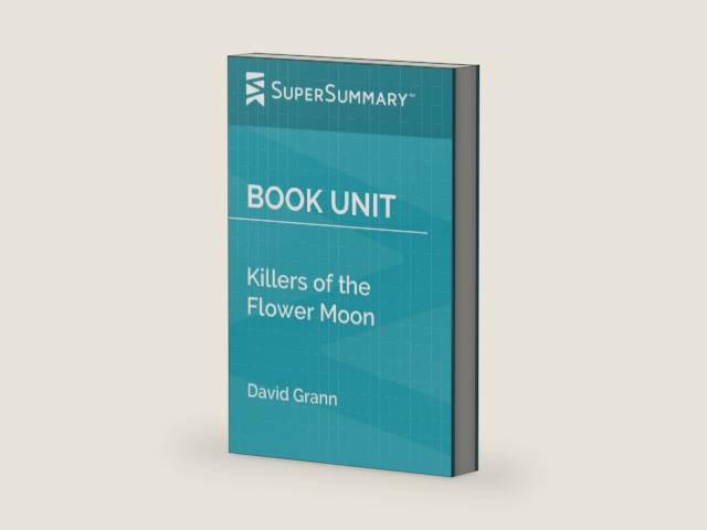 Book Unit: Killers of the Flower Moon by David Grann (SuperSummary) by SuperSummary | barcode:9798293982646 | source:'9798293982646-right-three-quarter.jpg