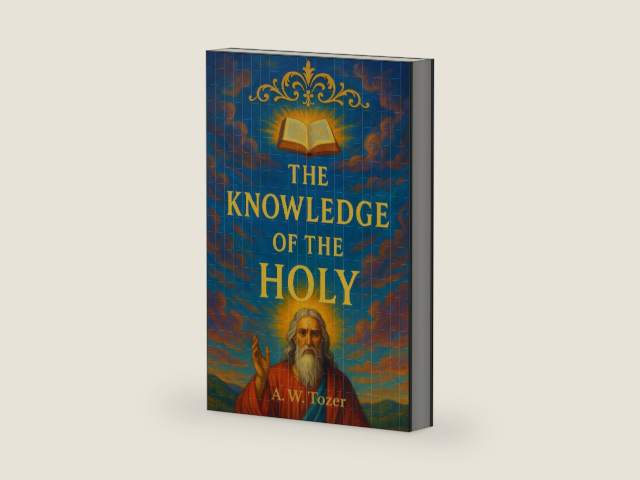 THE KNOWLEDGE OF THE HOLY: Annotated Edition by A. W. Tozer | barcode:9798294098933 | source:'9798294098933-right-three-quarter.jpg