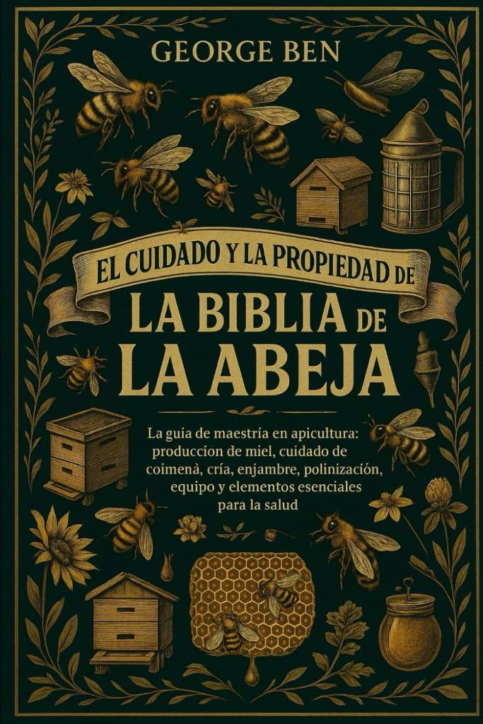 EL CUIDADO Y LA PROPIEDAD DE LA BIBLIA DE LA ABEJA: La guía de maestría en apicultura: producción de miel, cuidado de la colmena, cría, enjambre, ... esenciales para la salud (Spanish Edition) by GEORGE BEN | barcode:9798294977610 | source:'9798294977610.jpg