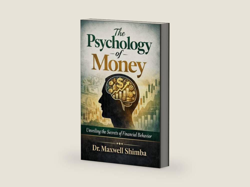 The Psychology of Money: Unveiling the Secrets of Financial Behavior by Maxwell Shimba | barcode:9798295600937 | source:'9798295600937-right-three-quarter.jpg