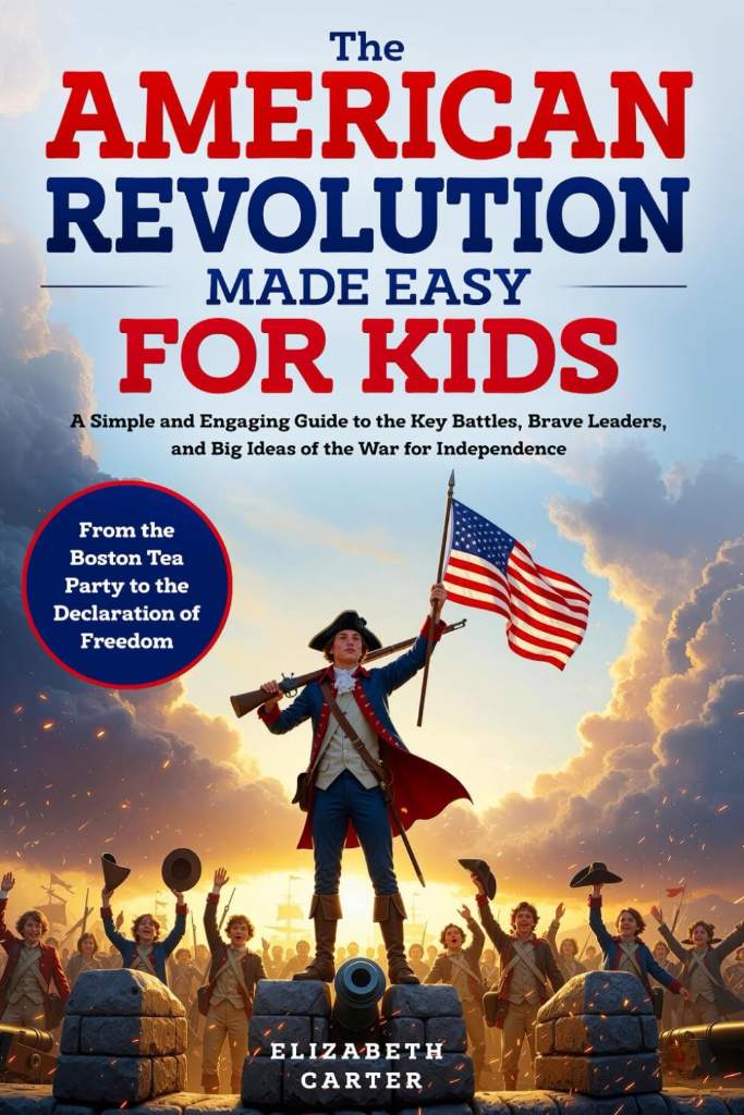 The American Revolution Made Easy for Kids: A Simple and Engaging Guide to the Key Battles, Brave Leaders, and Big Ideas of the War for Independence | ... Tea Party to the Declaration of Freedom by Elizabeth Carter | barcode:9798296135896 | source:'9798296135896.jpg
