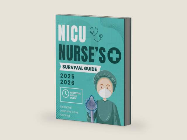 NICU Nurse’s Survival Guide : Essential Skills in Neonatal Intensive Care Nursing 2025-2026 by Jarrett F. Thiede | barcode:9798307558416 | source:'9798307558416-right-three-quarter.jpg