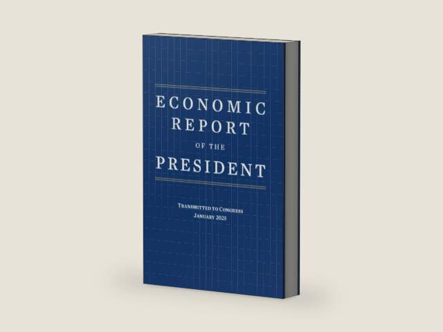 Economic Report of the President 2025: Printed in Full Color by Council of Economic Advisers | barcode:9798313654911 | source:'9798313654911-right-three-quarter.jpg