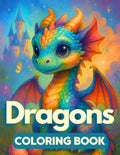 Dragons Coloring Book: 50 Mystical Dragon Illustrations for Kids Ages 9+, Teens, and Adults – A Magical Coloring Journey for Stress Relief, Relaxation, and Creativity by Milla Lucie | barcode:9798316896554 | source:'9798316896554.jpg