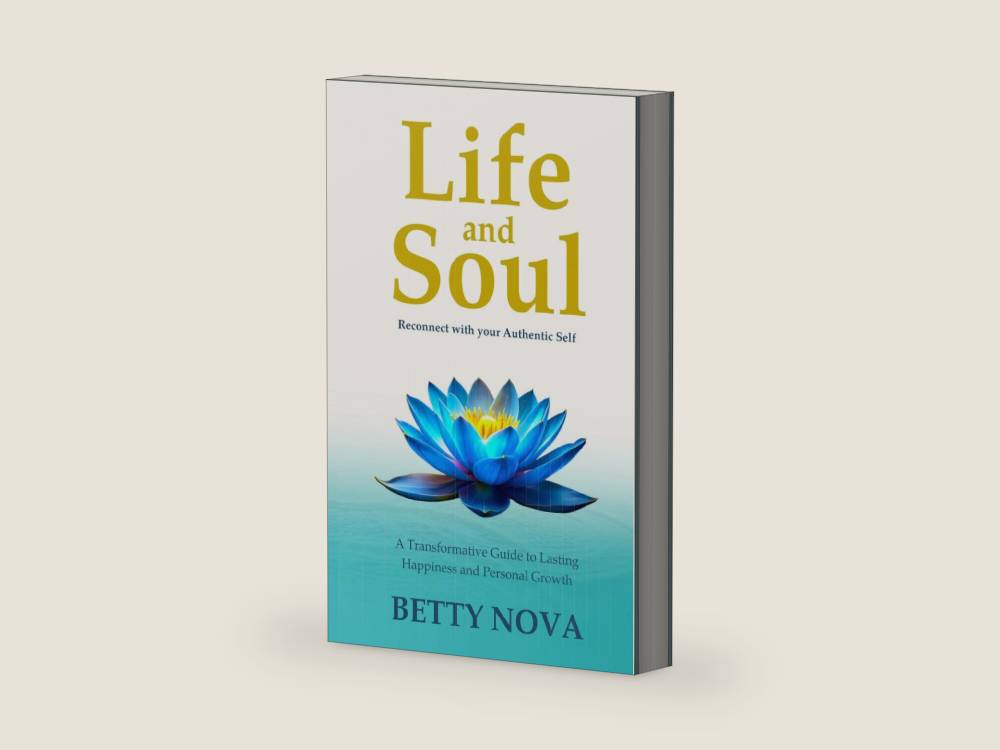 Life and Soul: Reconnect with your Authentic Self. A Transformative Guide to Lasting Happiness and Personal Growth by Betty Nova | barcode:9798319036797 | source:'9798319036797-right-three-quarter.jpg