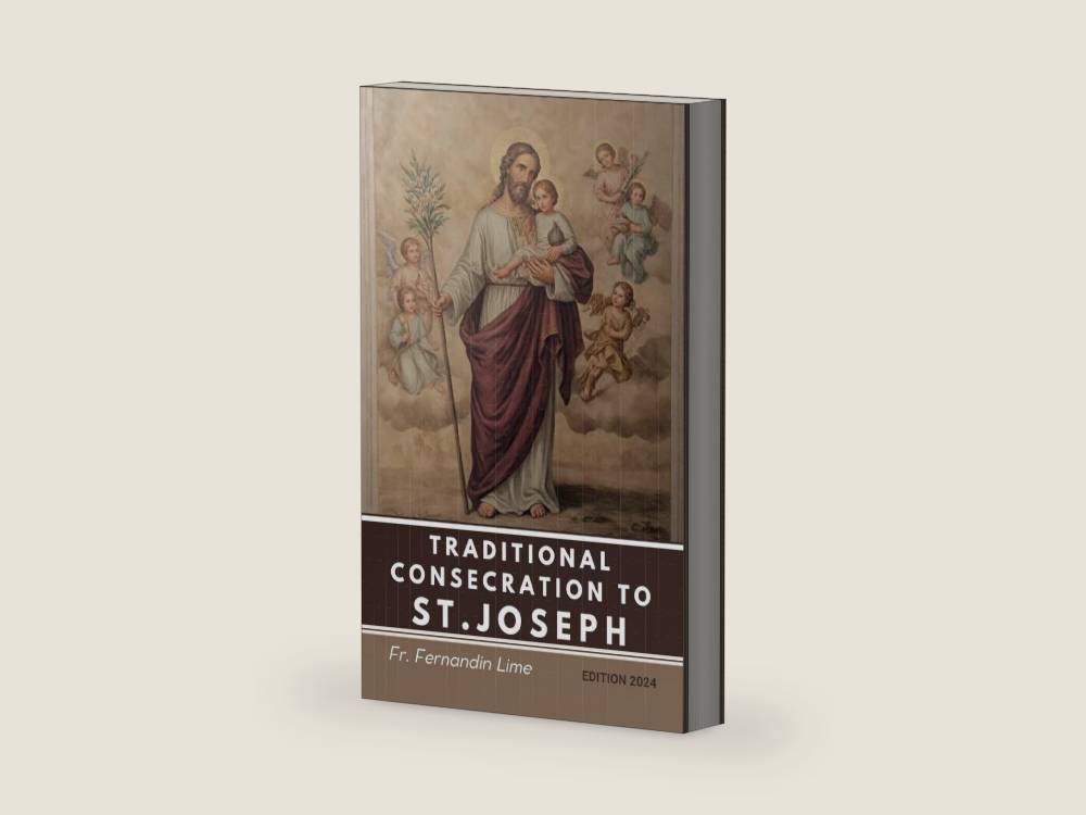 Traditional Consecration to St. Joseph by Fernandin Lime | barcode:9798324995539 | source:'9798324995539-right-three-quarter.jpg