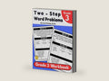 Two Step Word Problems Grade 3 Workbook (Math Word Problems For Kids) by Laura Putman | barcode:9798325268366 | source:'9798325268366-right-three-quarter.jpg