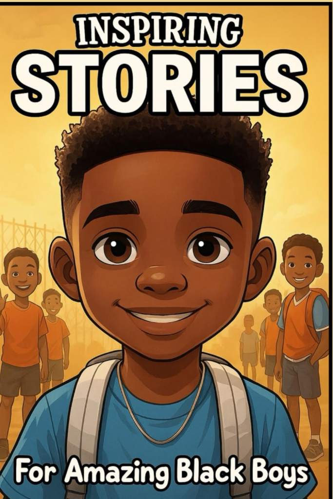 Inspiring Stories For Amazing Black Boys: 40 Motivational Tales of Courage, Perseverance, Problem-Solving, and Friendship by Isabella Monroe | barcode:9798325768774 | source:'9798325768774.jpg