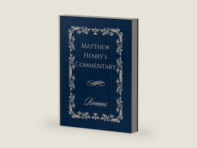 Matthew Henry's Commentary on Romans: Large Print Edition - Classic Matte Cover | Easy-to-Read 8.5"x11" Format | Bible Commentary by Matthew Henry | Ideal for Bible Study and Devotion by Matthew Henry | barcode:9798325824289 | source:'9798325824289-right-three-quarter.jpg