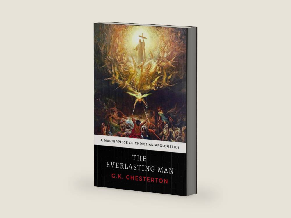 The Everlasting Man: G. K. Chesterton's Masterpiece of Christian Apologetics by G. K. Chesterton | barcode:9798326522955 | source:'9798326522955-right-three-quarter.jpg