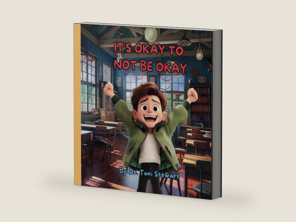 It's Okay to Not Be Okay by Dr. Toni Stewart | barcode:9798327716179 | source:'9798327716179-right-three-quarter.jpg