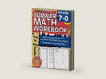 Summer Math Workbook Grade 7-8, With Equations One Side, Two Sides, Inequalities, Expressions, Ratio, Percentage, Statistics and Geometry Skills: 7th ... Math Summer Workbook With Answers, Ages 12-14 by Anna School Learning | barcode:9798328319645 | source:'9798328319645-right-three-quarter.jpg