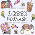 A Book Lovers Coloring Book, 30 Bold And Easy Bookish Coloring Pages For Teens And Adults by Simply R Designs | barcode:9798334661950 | source:'9798334661950.jpg