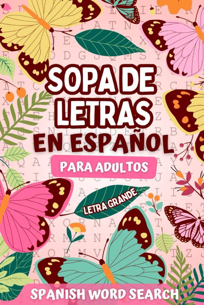 Sopa de Letras en Español para Adultos Letra Grande: Spanish Word Search for Adults Large Print (Spanish Edition) by Deepuzzle Press | barcode:9798340379542 | source:'9798340379542.jpg