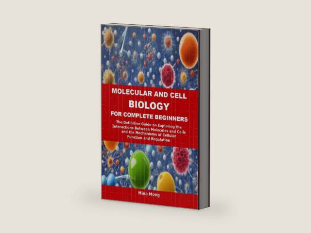 MOLECULAR AND CELL BIOLOGY FOR COMPLETE BEGINNERS: The Definitive Guide on Exploring the Interactions Between Molecules and Cells and the Mechanisms of Cellular Function and Regulation by Mina Mong | barcode:9798341370890 | source:'9798341370890-right-three-quarter.jpg