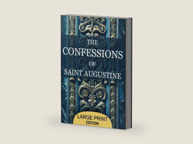 The Confessions of St. Augustine: A timeless Christian autobiography exploring St. Augustine's journey from sin to redemption. A profound reflection ... spiritual and philosophical insights. by St. Augustine | barcode:9798343869347 | source:'9798343869347-right-three-quarter.jpg