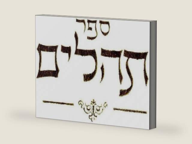 ספר תהילים (Hebrew Edition) by n b | barcode:9798375036557 | source:'9798375036557-right-three-quarter.jpg