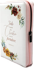 Nueva Biblia para Mujeres Letra Grande de 14 Puntos Reina Valera 1960 tamano manual con Cierre y Indice Blanca Floreada Edicion Limitada (Spanish Edition) by Reina Valera 1960 | barcode:9798384508298 | source:'9798384508298.jpg