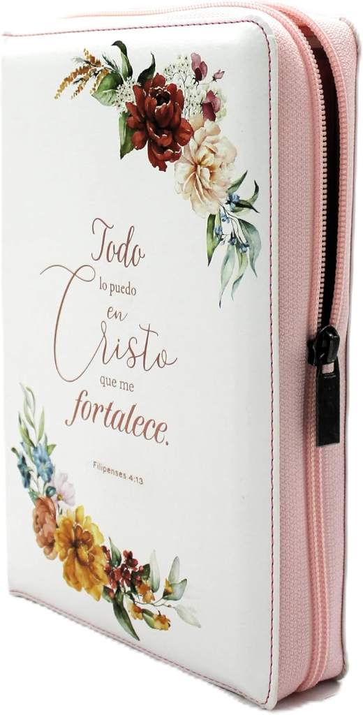 Nueva Biblia para Mujeres Letra Grande de 14 Puntos Reina Valera 1960 tamano manual con Cierre y Indice Blanca Floreada Edicion Limitada (Spanish Edition) by Reina Valera 1960 | barcode:9798384508298 | source:'9798384508298.jpg