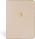 CSB Study Bible, Large Print, Digital Study Edition, Gold LeatherTouch, Red Letter, Study Notes, Articles, Word Studies, Illustrations, Outlines, Timelines, Easy-to-Read Bible Serif Type by CSB Bibles by Holman | barcode:9798384526216 | source:'9798384526216.jpg