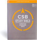 CSB Study Bible, Large Print, Digital Study Edition, Hardcover, Red Letter, Study Notes, Articles, Word Studies, Illustrations, Outlines, Timelines, Easy-to-Read Bible Serif Type by CSB Bibles by Holman | barcode:9798384526223 | source:'9798384526223.jpg