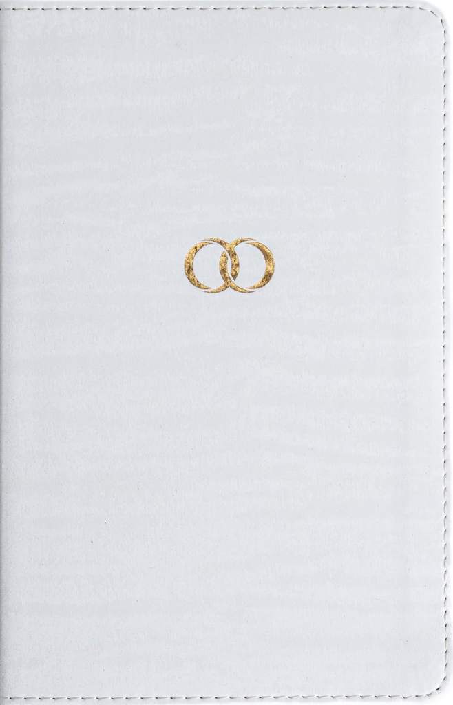 RVR 1960 Biblia recuerdo de boda, blanco y dorado, símil piel (RVR 1960 Keepsake bride's bible, white and gold, LeatherTouch) (Spanish Edition) by B&H Español Editorial Staff | barcode:9798384531203 | source:'9798384531203.jpg