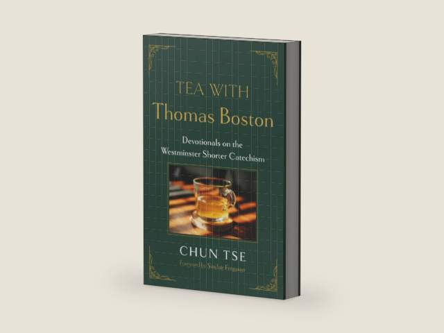 Tea with Thomas Boston: Devotionals on the Westminster Shorter Catechism by Chun Tse | barcode:9798385247431 | source:'9798385247431-right-three-quarter.jpg