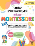 Libro Preescolar XXL - Método Montessori: 200+ Actividades Educativas y Divertidas para Niños de 3 a 6 Años. Preparémonos para Primaria aprendiendo a ... recortar y mucho más (Spanish Edition) by Montessori Lab | barcode:9798395805959 | source:'9798395805959.jpg