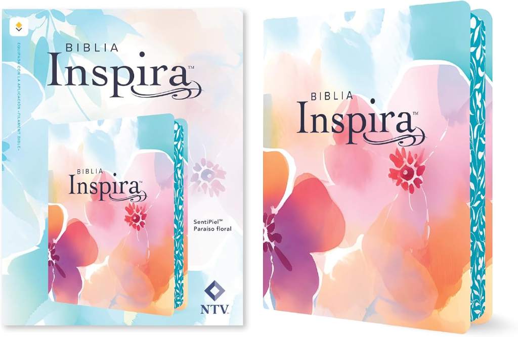 Biblia Inspira NTV con Filament (SentiPiel, Paraíso floral) (Spanish Edition) by Tyndale | barcode:9798400509568 | source:'9798400509568.jpg