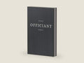 Wedding Officiant Booklet: Black Wedding Ceremony Journal for Pastors, Preachers, Ministers Speeches, Sermons & Notes by Winona May | barcode:9798491165643 | source:'9798491165643-right-three-quarter.jpg