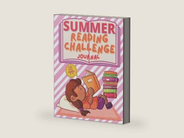 Summer Reading Challenge Journal for Kids Grades 1-4: Summer Learning Workbook to Help Prevent Summer Slide and Encourage Summer Reading for Grade 1, ... Reluctant Readers and Write Boys readingrs by Creative Heart Press | barcode:9798519332958 | source:'9798519332958-right-three-quarter.jpg