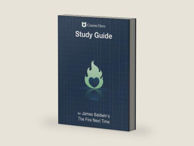 Study Guide for James Baldwin's The Fire Next Time by Course Hero | barcode:9798526371735 | source:'9798526371735-right-three-quarter.jpg