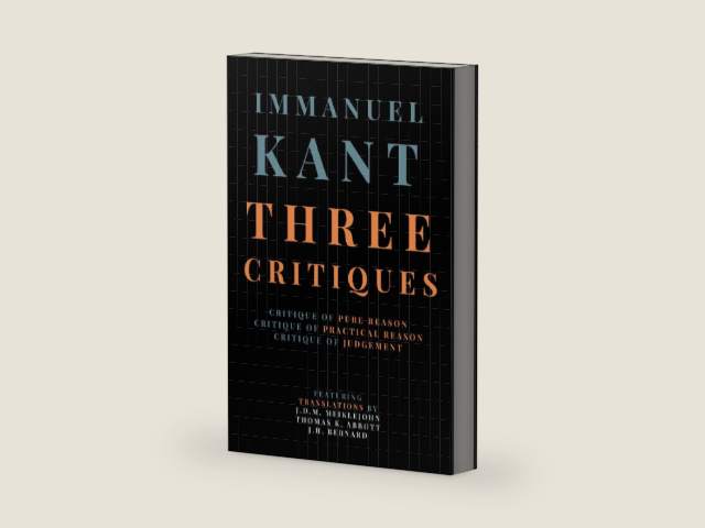 Three Critiques: Critique of Pure Reason, Critique of Practical Reason, Critique of Judgement by Immanuel Kant | barcode:9798549330511 | source:'9798549330511-right-three-quarter.jpg