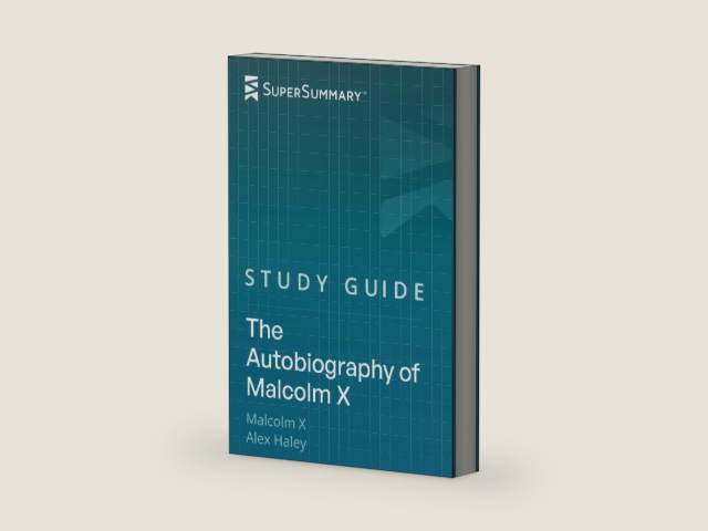Study Guide: The Autobiography of Malcolm X by Malcolm X and Alex Haley (SuperSummary) by SuperSummary | barcode:9798599531012 | source:'9798599531012-right-three-quarter.jpg