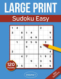 Sudoku Large Print Easy: Large Print Sudoku Puzzle Book For Adults & Seniors With 120 Easy Sudoku Puzzles by Rosenbladt | barcode:9798655834880 | source:'9798655834880.jpg