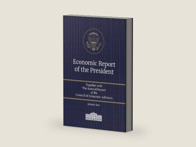 Economic Report of the President: Together with the Annual Report of the Council of Economic Advisers, January 2021 by Executive Office of the President | barcode:9798717437929 | source:'9798717437929-right-three-quarter.jpg