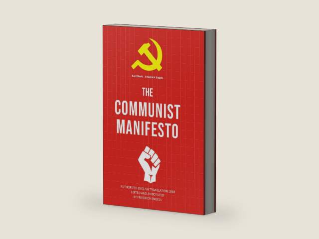 COMMUNIST MANIFESTO: The only Authorized English Translation 1888 Edited and Annotated by Friedrich Engels The Karl Marx And Friedrich Engels Political Philosophy - Pocket Edition - A- by Karl Marx | barcode:9798754442832 | source:'9798754442832-right-three-quarter.jpg