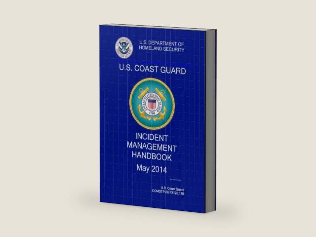 U.S. Coast Guard Incident Management Handbook by United States Government US Coast Guard | barcode:9798757168807 | source:'9798757168807-right-three-quarter.jpg