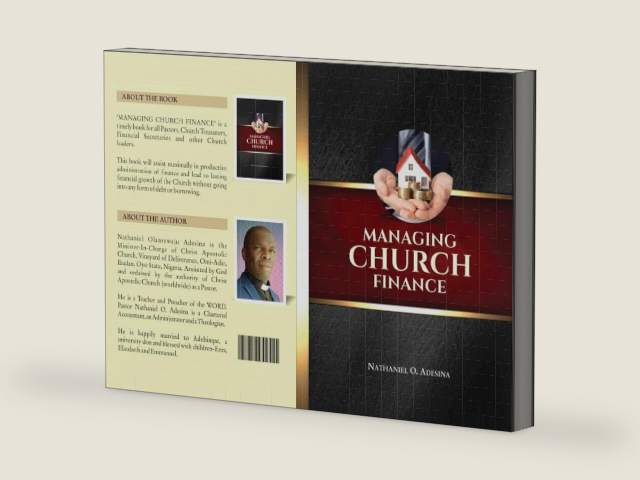 MANAGING CHURCH FINANCE by NATHANIEL O. ADESINA | barcode:9798774380091 | source:'9798774380091-right-three-quarter.jpg