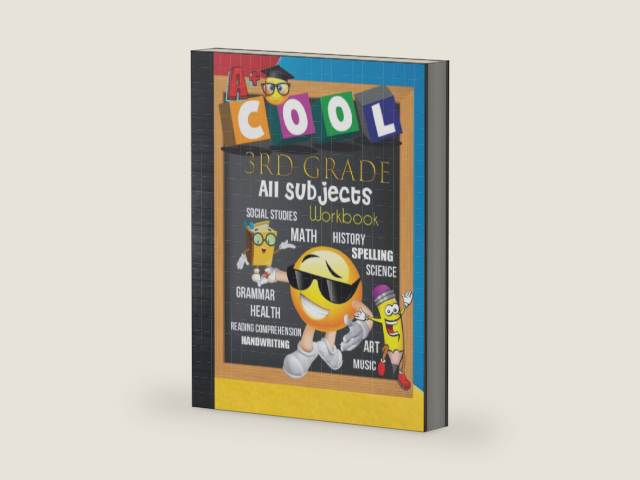 3rd Grade All Subjects Workbook: 3rd Grade All In One Homeschool Curriculum Worksheets: Math, Language Arts, Science, History, Social Studies, ... Tracker Sheets and End-of-Year Elevation Form by Third Curriculum Publication | barcode:9798774982523 | source:'9798774982523-right-three-quarter.jpg