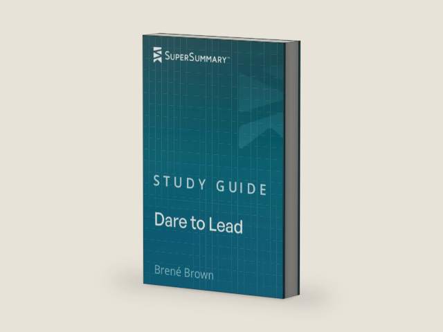 Study Guide: Dare to Lead by Brené Brown (SuperSummary) by SuperSummary | barcode:9798843135102 | source:'9798843135102-right-three-quarter.jpg