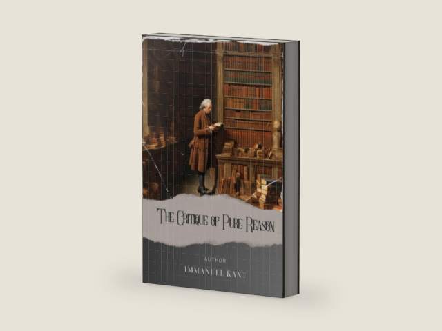 The Critique of Pure Reason: Unraveling Kant's Revolutionary Epistemology in "The Critique of Pure Reason. The Original Classic (annotated) by Immanuel Kant | barcode:9798853753594 | source:'9798853753594-right-three-quarter.jpg